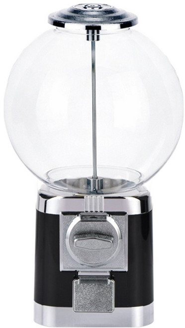 라라해피 가챠 가정 이벤트용 캡슐토이 머신 20 원형 블랙 A타입, 1개