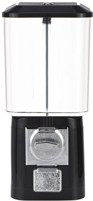 라라해피 가챠 가정 이벤트용 캡슐토이 머신 01 사각 블랙 A타입, 1개