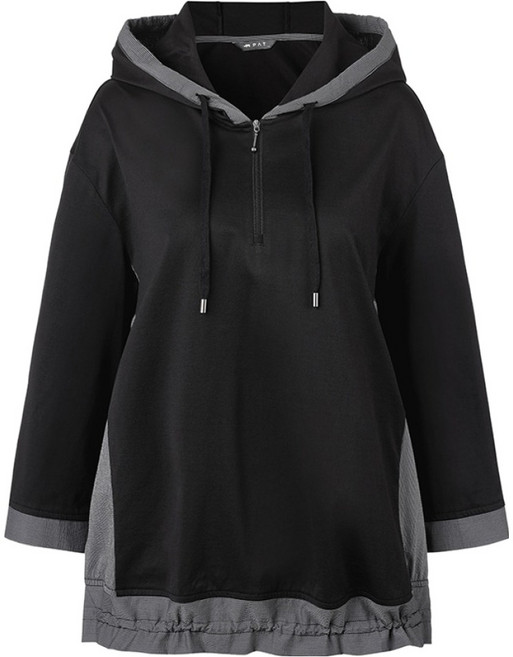 PAT 여성용 EASY 반집업 후드 티셔츠 1146001