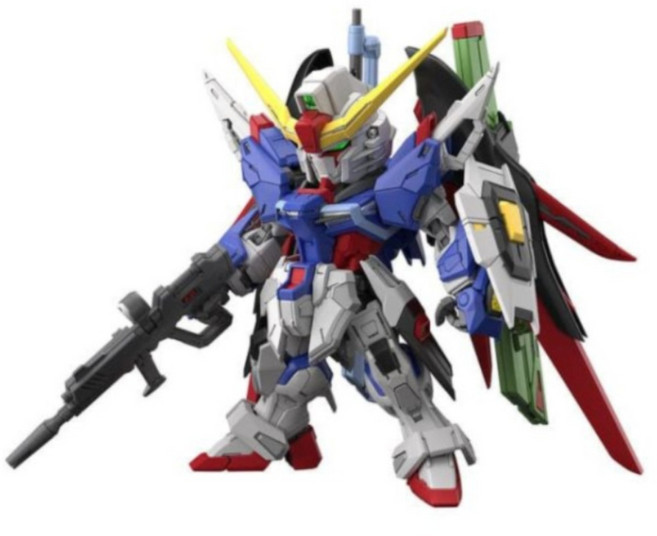 BANDAI MGSD 機動戰士鋼彈 SEED 命運鋼彈 組裝模型, 1個