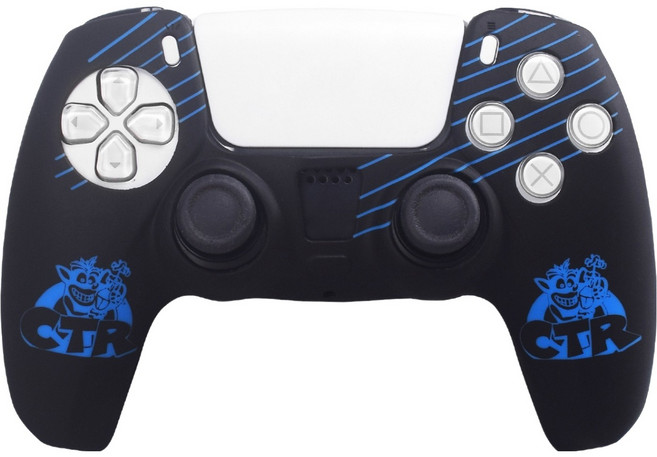 호후 플스5 듀얼센스 컨트롤러 겜그립 실리콘 케이스, 005, 1개