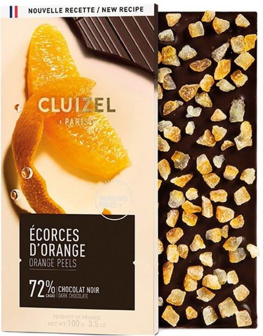 미셸클뤼젤 오렌지 필 초콜릿, 100g, 1개