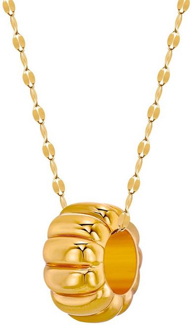 골드팡 여성용 18K 골든크러쉬 목걸이 + 쇼핑백