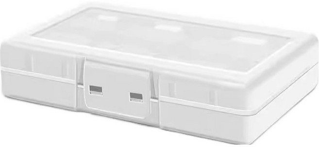 호후 닌텐도 스위치 게임 카드 타이틀 칩 보관 26칸 케이스, 화이트, 1개