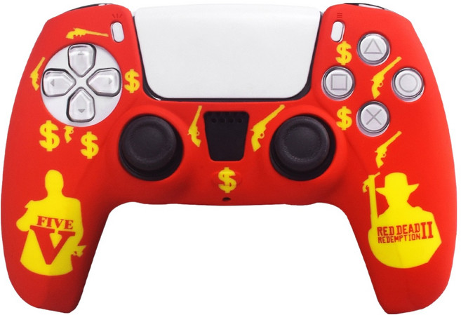 호후 플스5 듀얼센스 컨트롤러 겜그립 실리콘 케이스, 002, 1개