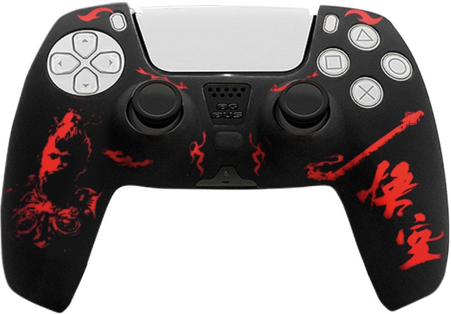 호후 플스5 듀얼센스 컨트롤러 겜그립 실리콘 케이스, 009, 1개