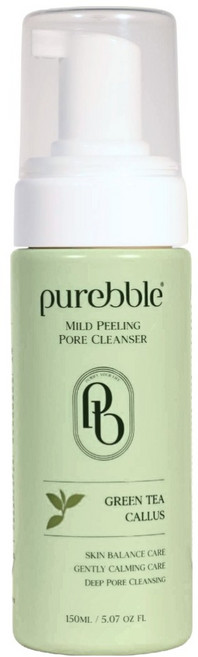 퓨어블 마일드필링 그린티캘러스 포어 클렌저, 1개, 150ml