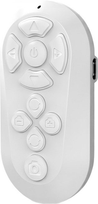 쿼카씨 페이지 프로 클릭 블루투스 리모컨, 화이트, 1개