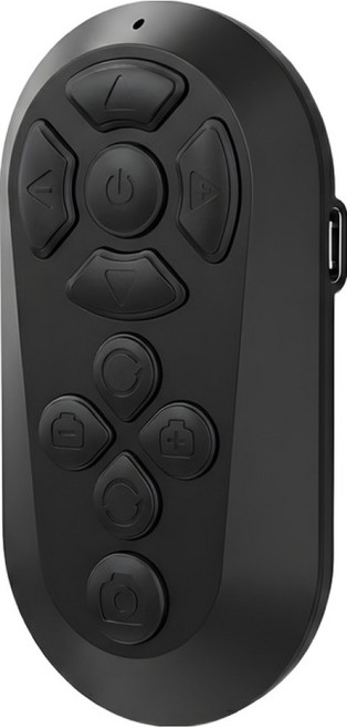 쿼카씨 페이지 프로 클릭 블루투스 리모컨, 블랙, 1개