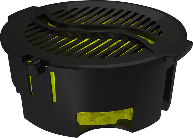 하이센트 카트리지 방향제 리필 블랙, 35g, 1개, 스위트 망고