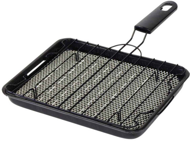 하코야 핸디 세라믹 석쇠 그릴팬 F-37, 1개, 23.6cm