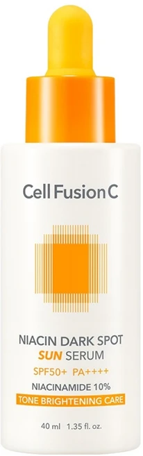 셀퓨전씨 나이아신 잡티 썬 세럼 SPF50+ PA++++, 1개, 40ml - 쿠팡