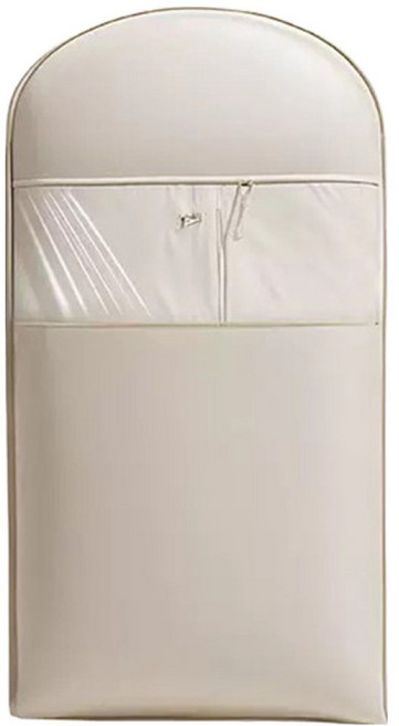 인포랩연구소 겨울옷 압축팩 공간절약 보관커버 베이지, 1개, 1개입