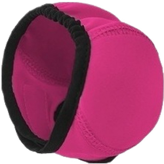 루모어 강아지 진정 소음차단 캡 여름 수영 방수 헤드커버, 로즈 핑크, 1개