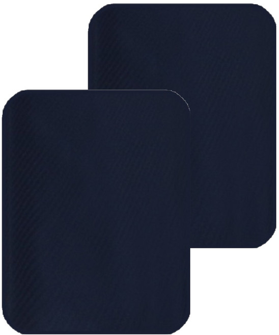 더해피 폴딩 휴대 돗자리 2p, 37 무지 네이비