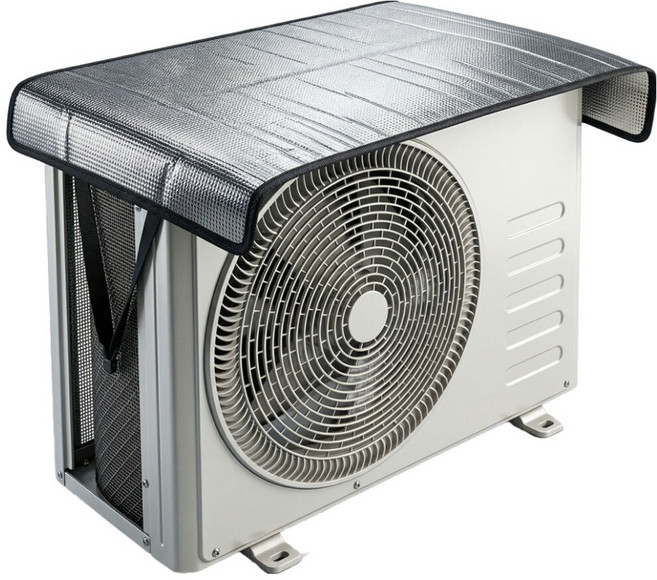 누아트 에어컨 실외기 알루미늄 커버, 1개