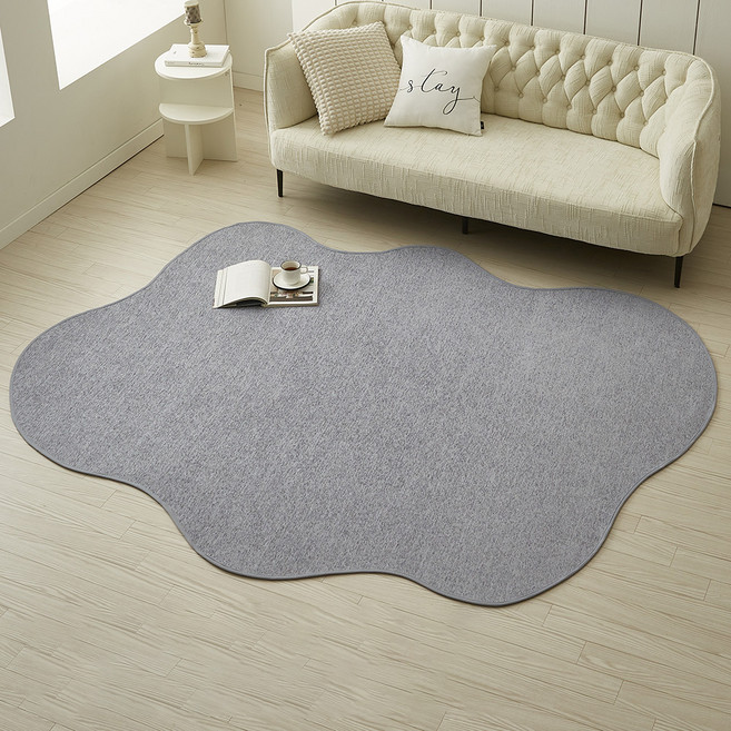 블레딕홈 루시 사계절 워셔블 발수코팅 비정형 러그