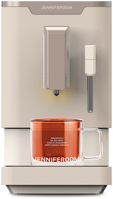 제니퍼룸 전자동 스팀 라떼 Pro 19bar 에스프레소 머신, JRK-SEM0212OM, 오트밀