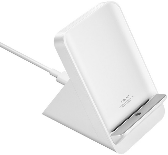 샤오미 80W 무선 스탠드 충전기, 1개, 화이트