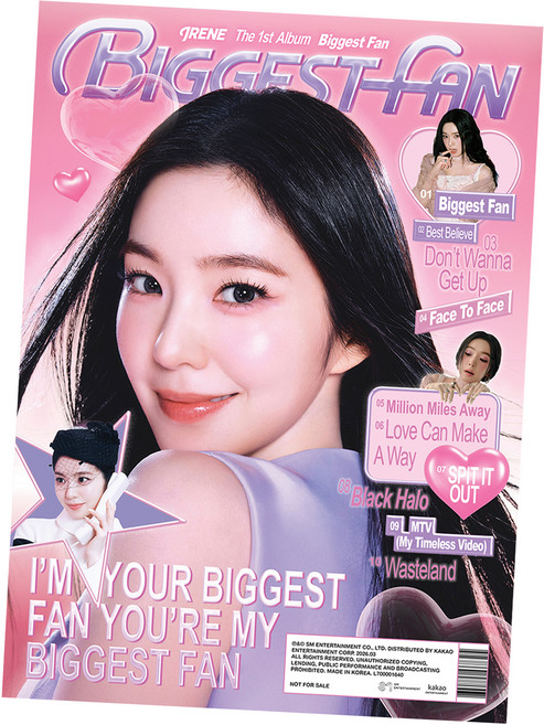 IRENE - 正規1輯 Biggest Fan 寫真書版 隨機出貨