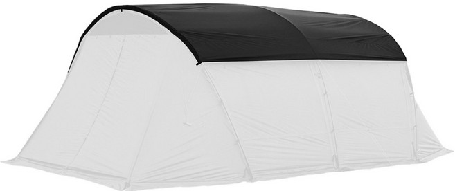 디얼스 테라코어 텐트 루프탑, 블랙, 8~10인용