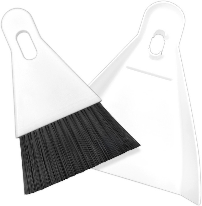 월드크린 모노 미니 책상 빗자루 세트, 1개, 색상랜덤