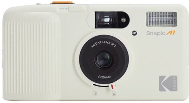 KODAK 柯達 (Kodak) Snapic A1 底片自動曝光相機, RK0501(象牙白)