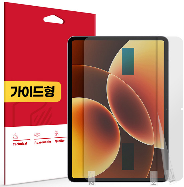 스코코 지문방지 저반사 태블릿PC 액정보호필름 세트, 1세트