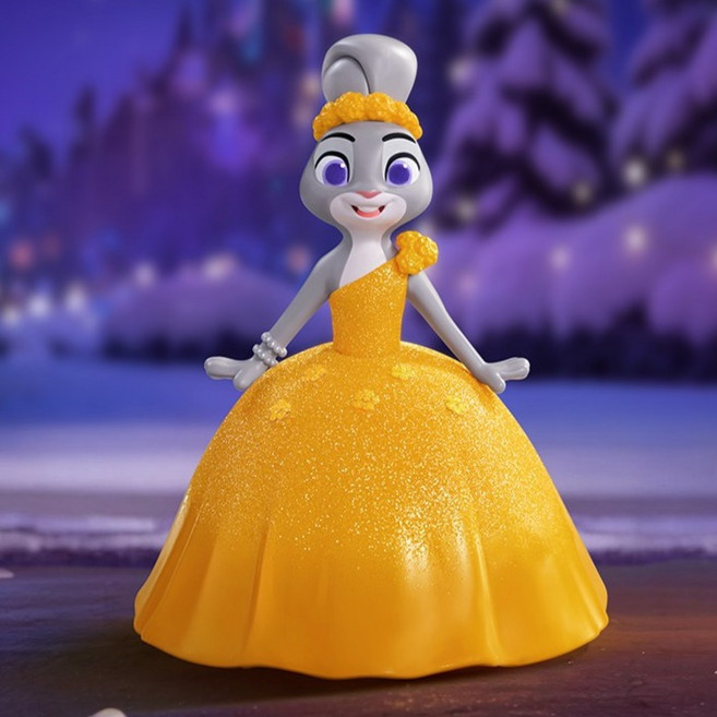 TOPTOY 디즈니 주토피아2 뉴저니 소장용 미니 피규어 랜덤발송, 1개