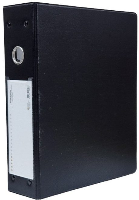 문화산업 문화 비닐 사다리바인더 7cm B682-7, 1개, 흑색