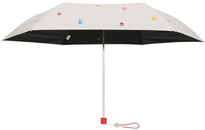 미피 플라워 암막코팅 슬림 3단 우양산 PUMFU60001