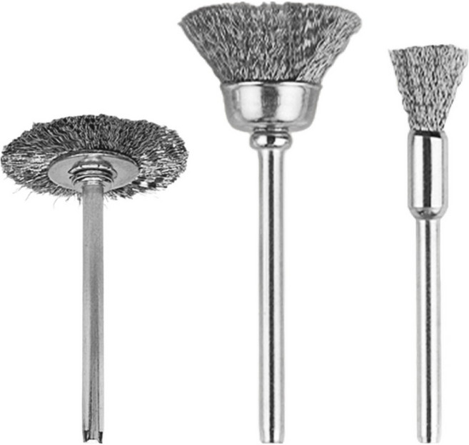 월드크린 금형브러쉬 스텐 3종 세트, 1개