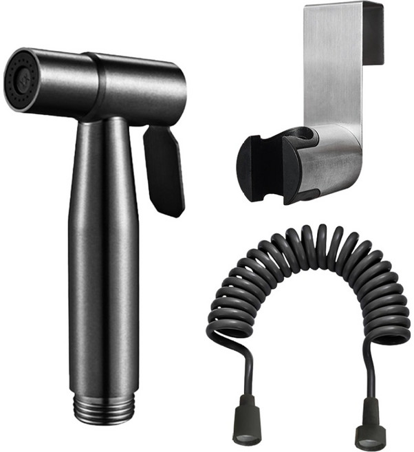 월드크린 욕실 청소 스프레이건 세트 3m, 블랙, 1개