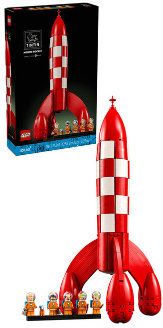 LEGO Tintin 登月火箭 Moon Rocket 21367, 1套