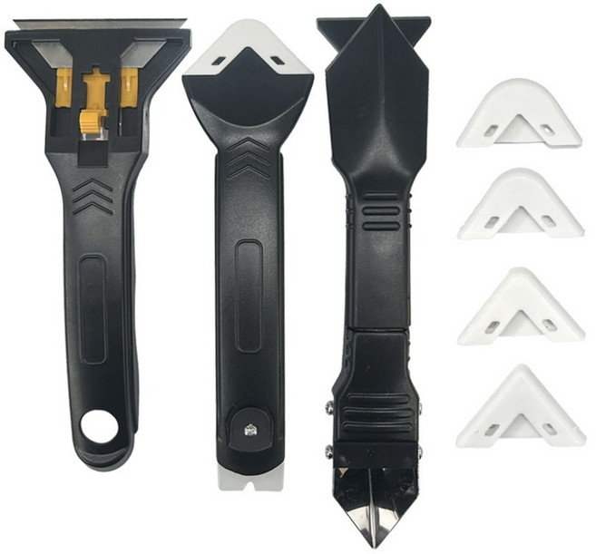 월드크린 실리콘 분리형 스크래퍼 세트, 1세트