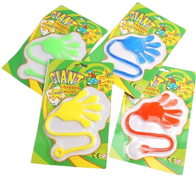 모노페이지 손바닥 찐득이 늘어나는 끈끈이 특대형 4종 세트, 1세트