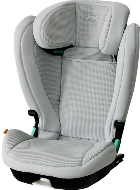 폴레드 하이쉴드 주니어 유아용 카시트 확장형, 클라우드 그레이