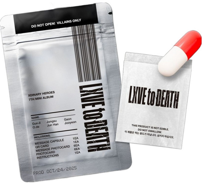 Xdinary Heroes - 第7張迷你專輯 ： LXVE to DEATH Platform Album Nemo ver.