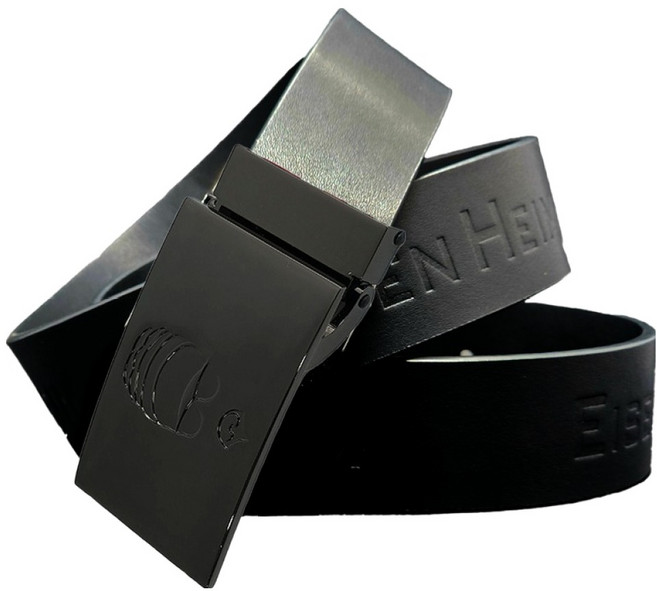 아이젠하임 소가죽 골프벨트, 블랙심플 + 블랙말리II바클, 1개