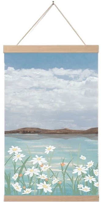 부트핏 침실 벽 인테리어 패브릭 그림 족자, 타입3