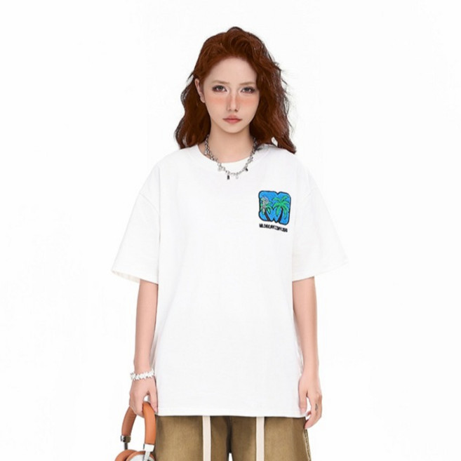 LUNA GIRL 女款 Duredina 圖案短袖T恤 L26SMT031602