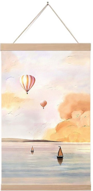 부트핏 침실 벽 인테리어 패브릭 그림 족자, 타입7