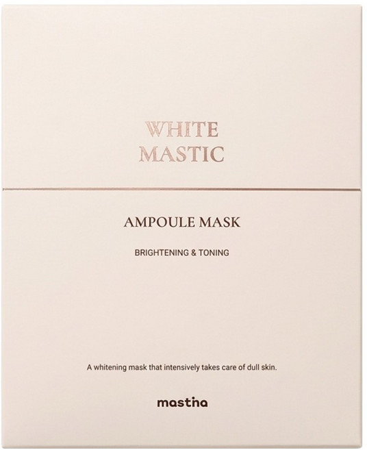 매스티나 화이트 매스틱 앰플 마스크, 4개입, 1개