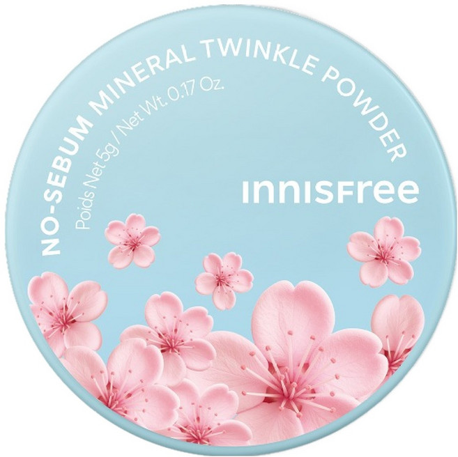 이니스프리 노세범 미네랄 파우더, 체리 블라썸, 1개