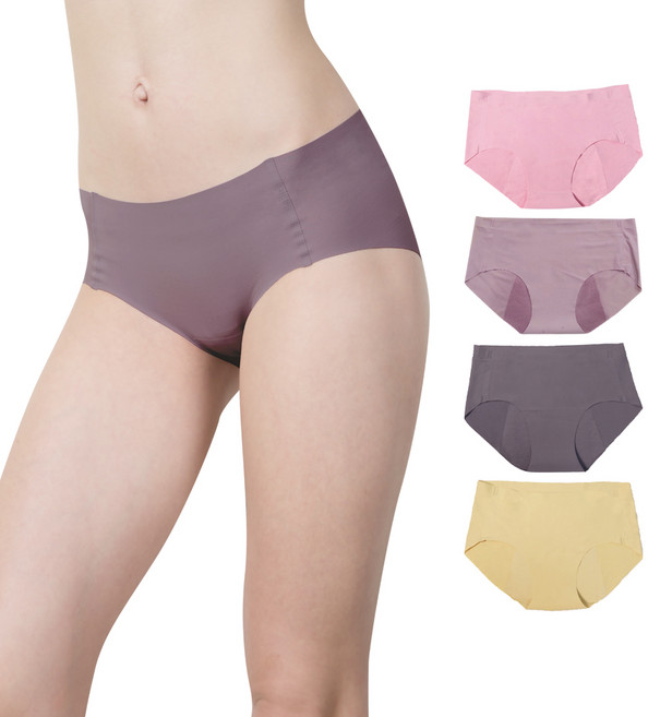 SOFT LIGHT 安心無痕 運動用防漏生理內褲 2927 6入組, 豆沙色 + 深褐色 + 粉色 + 膚色 + 顏色隨機