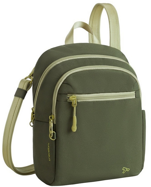 TRAVELON Voyages 防盜斜背包 TL-43670, 綠色