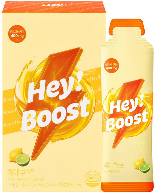 푸드올로지 헤이 부스트 젤리, 1개, 10회분