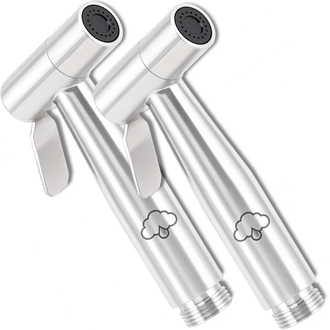 바스향기 욕실 스테인레스 sus 스프레이건, 실버, 2개