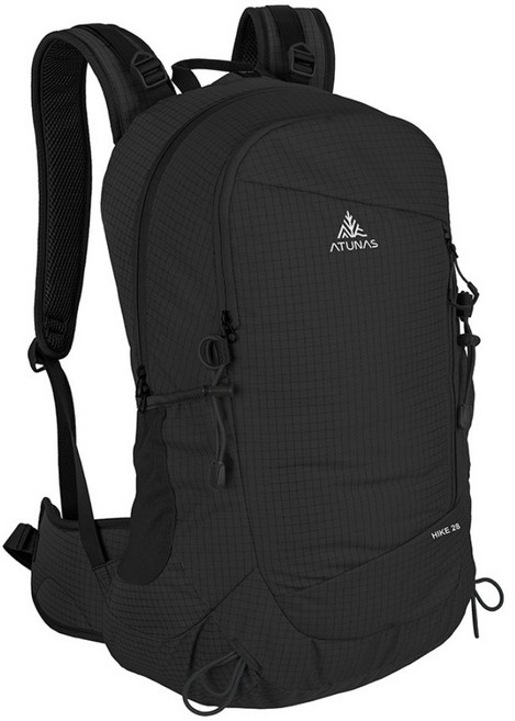 ATUNAS 歐都納 HIKE 網架式透氣背包 28L A1BPGZ04, 黑色