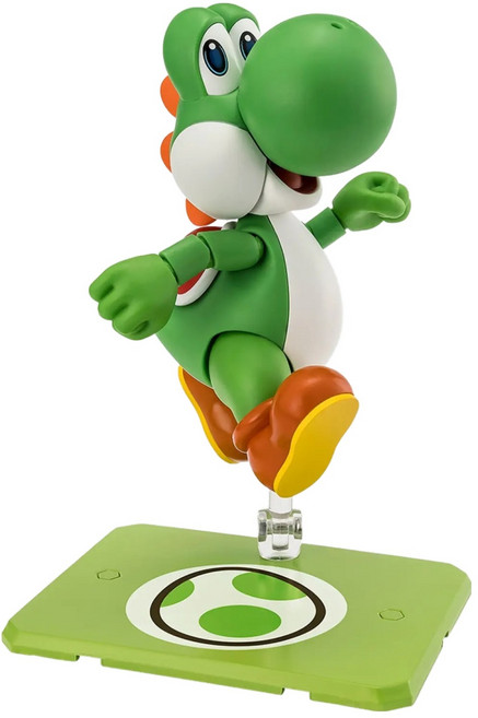 반다이 S.H.피규아트 요시 SUPER MARIO 피규어, 1개